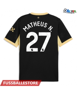 Günstige Manchester City Matheus Nunes #27 Auswärtstrikot 2026-27 Kurzarm